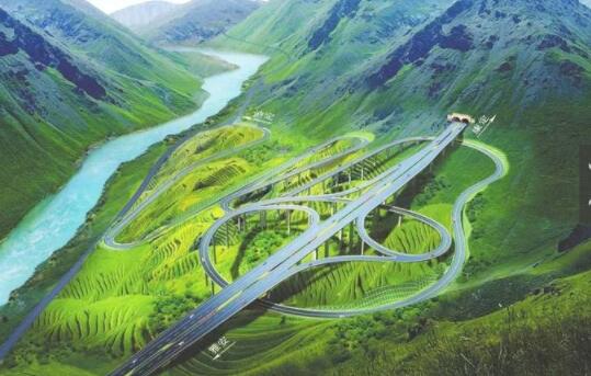 雅安－康定高速公路，简称雅康高速。为了克服落差巨大、地形复杂、桥隧占比高的困难，全长135公里的雅康高速总造价高达230亿人民币，公路全线海拔高差达到1900米。